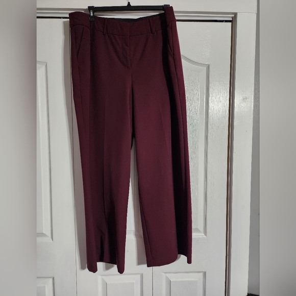 Lane Bryant Women's Burgundy Pant Suit - Picture 5 of 7